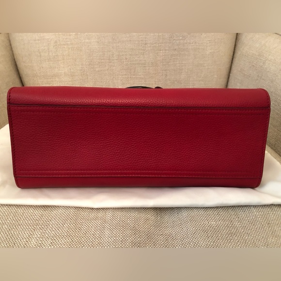 SOLD GUCCI Calfskin GG Marmont Top Handle Bag and Optional Shoulder Strap - Picture 15 of 17